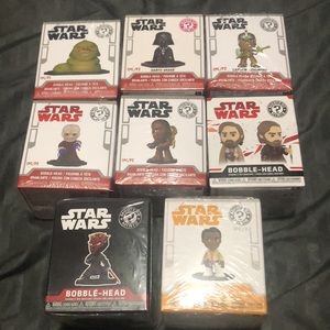 Star Wars Mystery Minis set of 8, ALL BNIB STILL WRAPPED